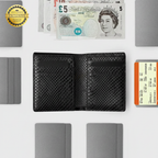 OLIVER Hakiki Deri Dikey Erkek Cüzdan - 6 Kartlı ve Nakit Bölmeli Kompakt Tasarım