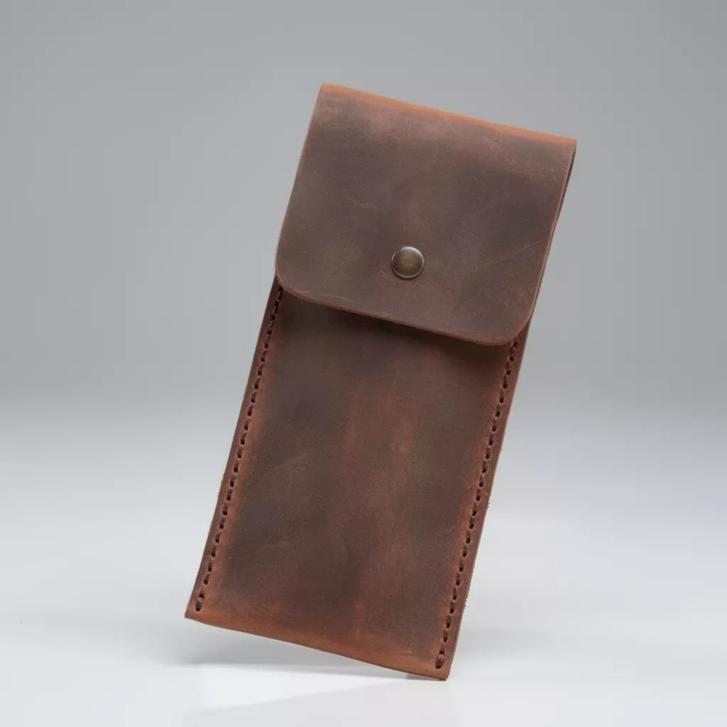 Premium El Yapımı Hakiki Deri Kalemlik