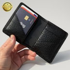 OLIVER Hakiki Deri Dikey Erkek Cüzdan - 6 Kartlı ve Nakit Bölmeli Kompakt Tasarım