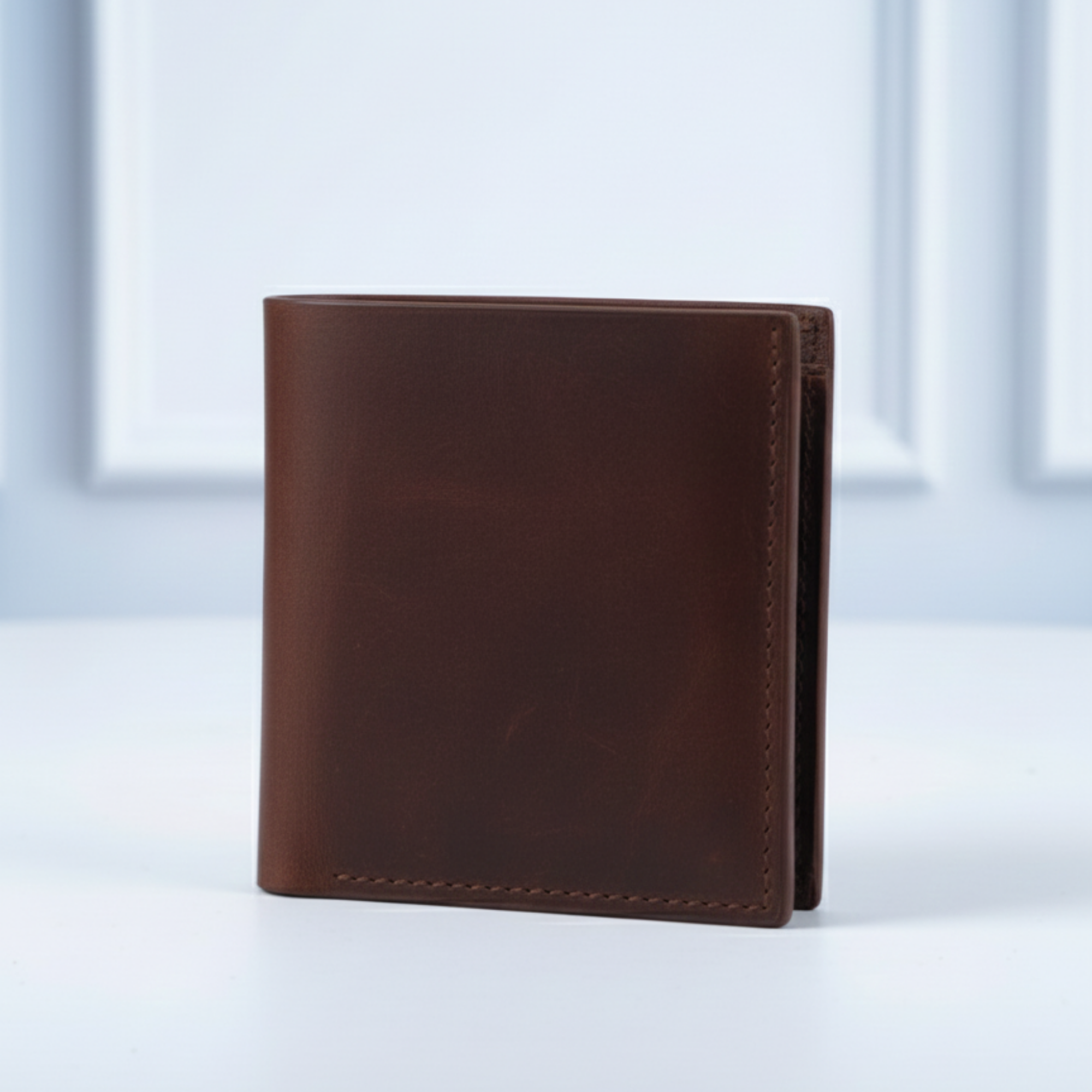 4 Kart Bölmeli Premium Gerçek Deri Cüzdan – Hakiki Deri, İnce ve Şık Tasarım