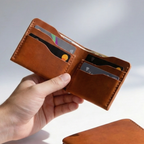 4 Gözlü Klasik Tip Hakiki Deri Cüzdan – Zamansız Şıklık & Günlük Konfor