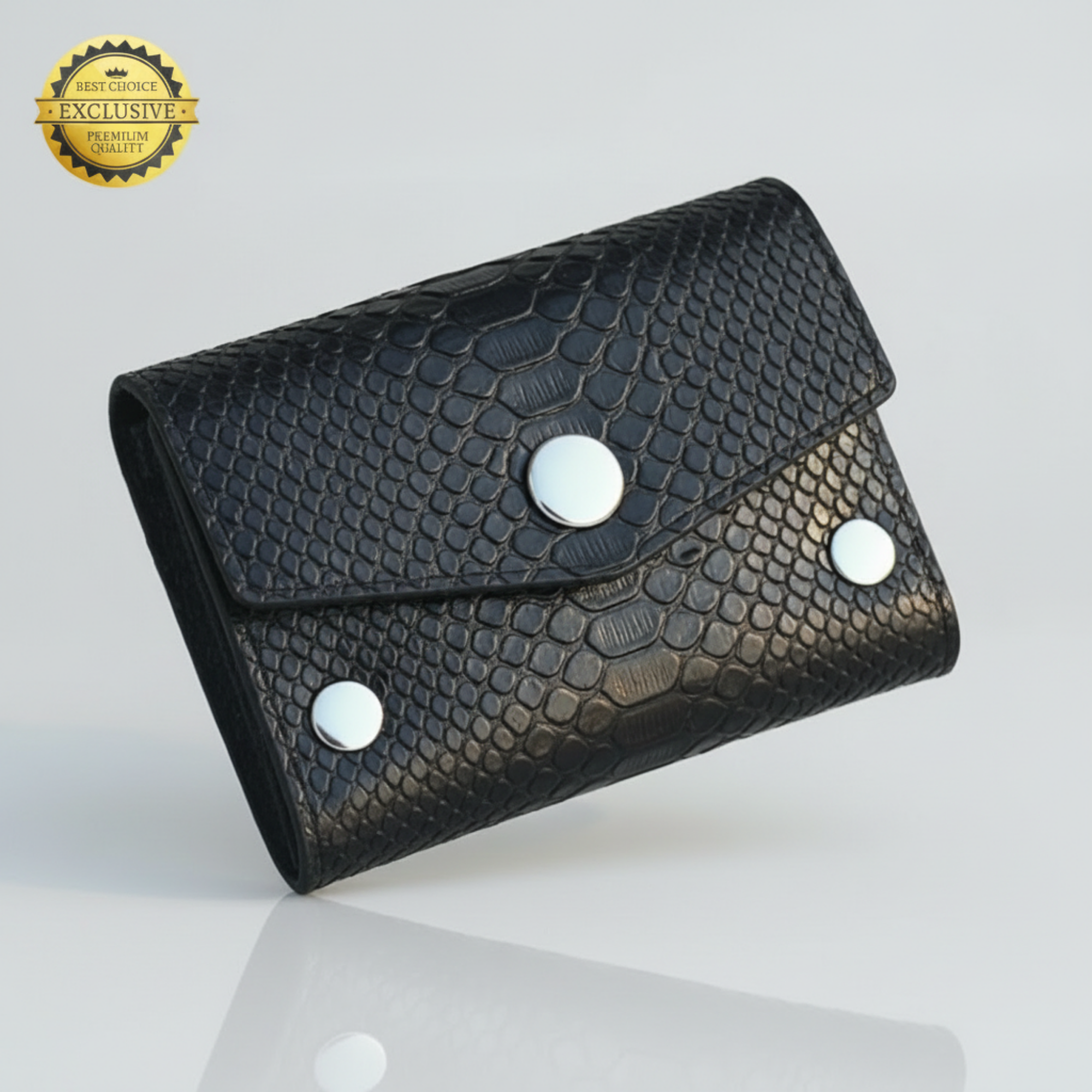 OLMECA Hakiki Deri Tek Bölmeli Kartlık - 6 Kart Kapasiteli Sleeve Tasarım