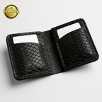 SAM Hakiki Deri Dikey Erkek Cüzdan - 4 Kart Bölmeli Slim Tasarım