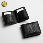 SAM Hakiki Deri Dikey Erkek Cüzdan - 4 Kart Bölmeli Slim Tasarım