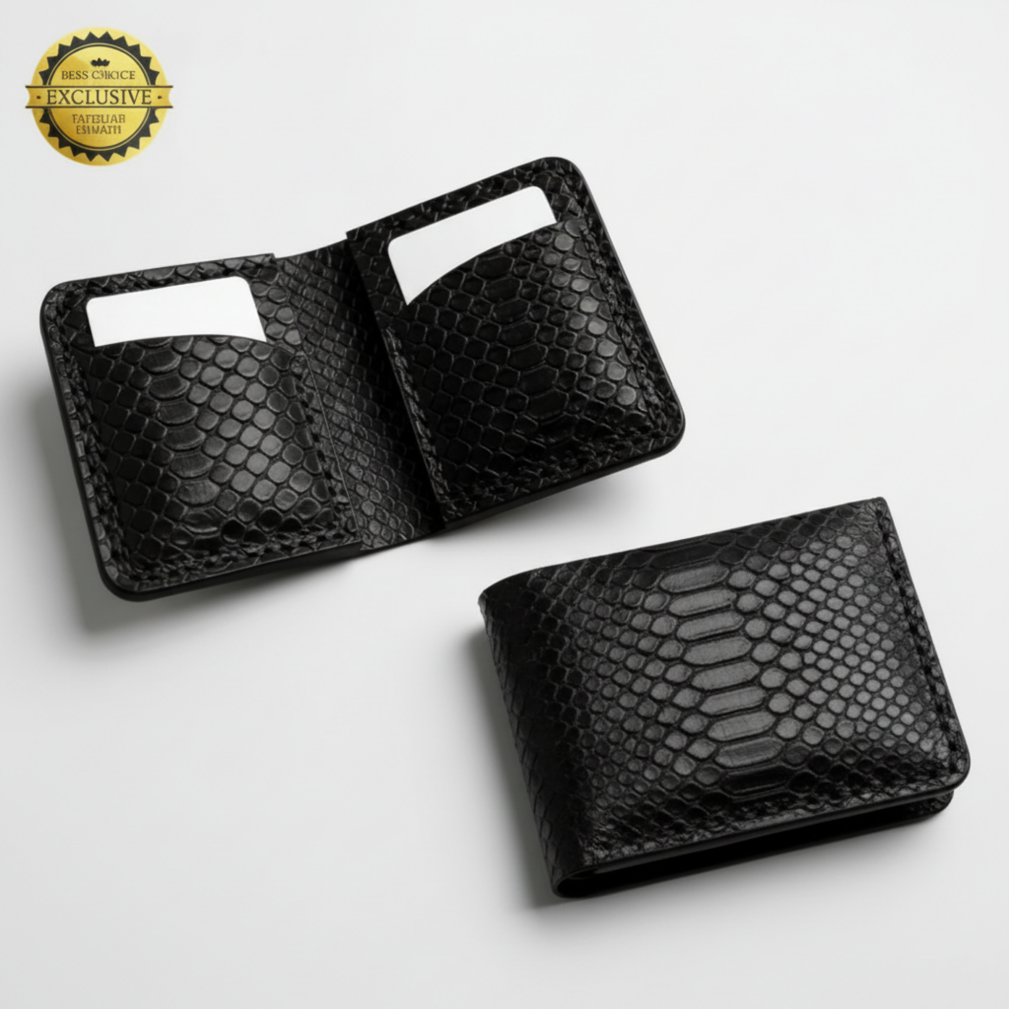 SAM Hakiki Deri Dikey Erkek Cüzdan - 4 Kart Bölmeli Slim Tasarım