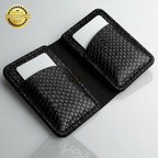 SAM Hakiki Deri Dikey Erkek Cüzdan - 4 Kart Bölmeli Slim Tasarım