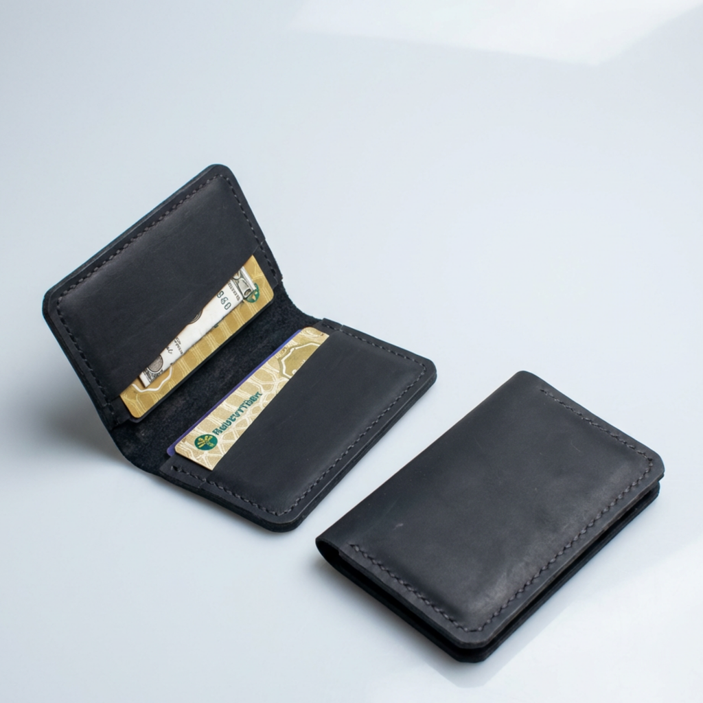 PERLA İtalyan Mikrofiber Dikiş Premium Hakiki Deri Kartlık