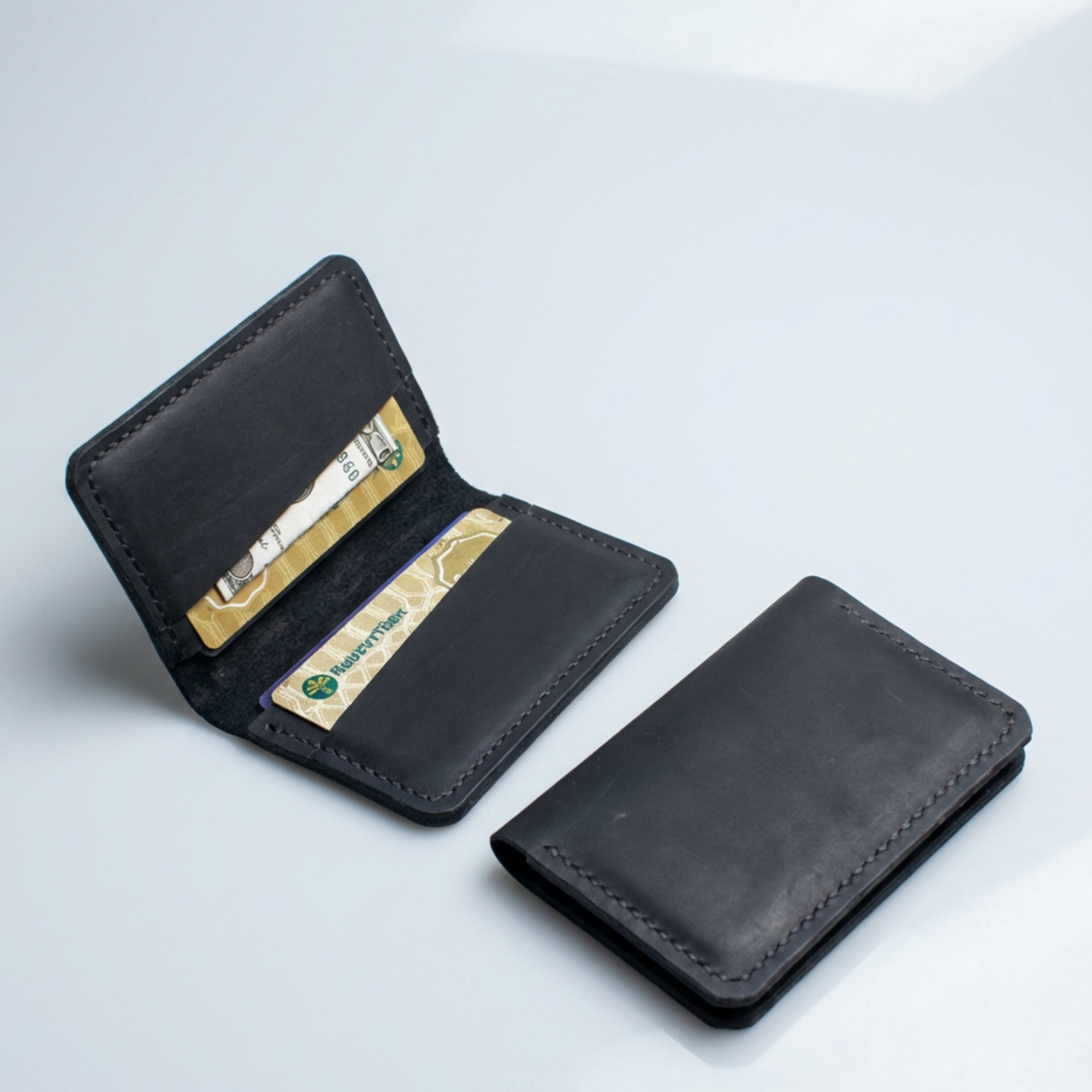 PERLA İtalyan Mikrofiber Dikiş Premium Hakiki Deri Kartlık