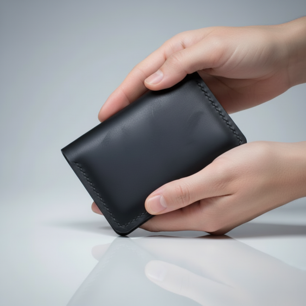 PERLA İtalyan Mikrofiber Dikiş Premium Hakiki Deri Kartlık