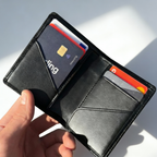 Oliver Dikey Slim Cüzdan - 8.5x10.5cm 6 Kart Bölmeli Hakiki Deri Cüzdan