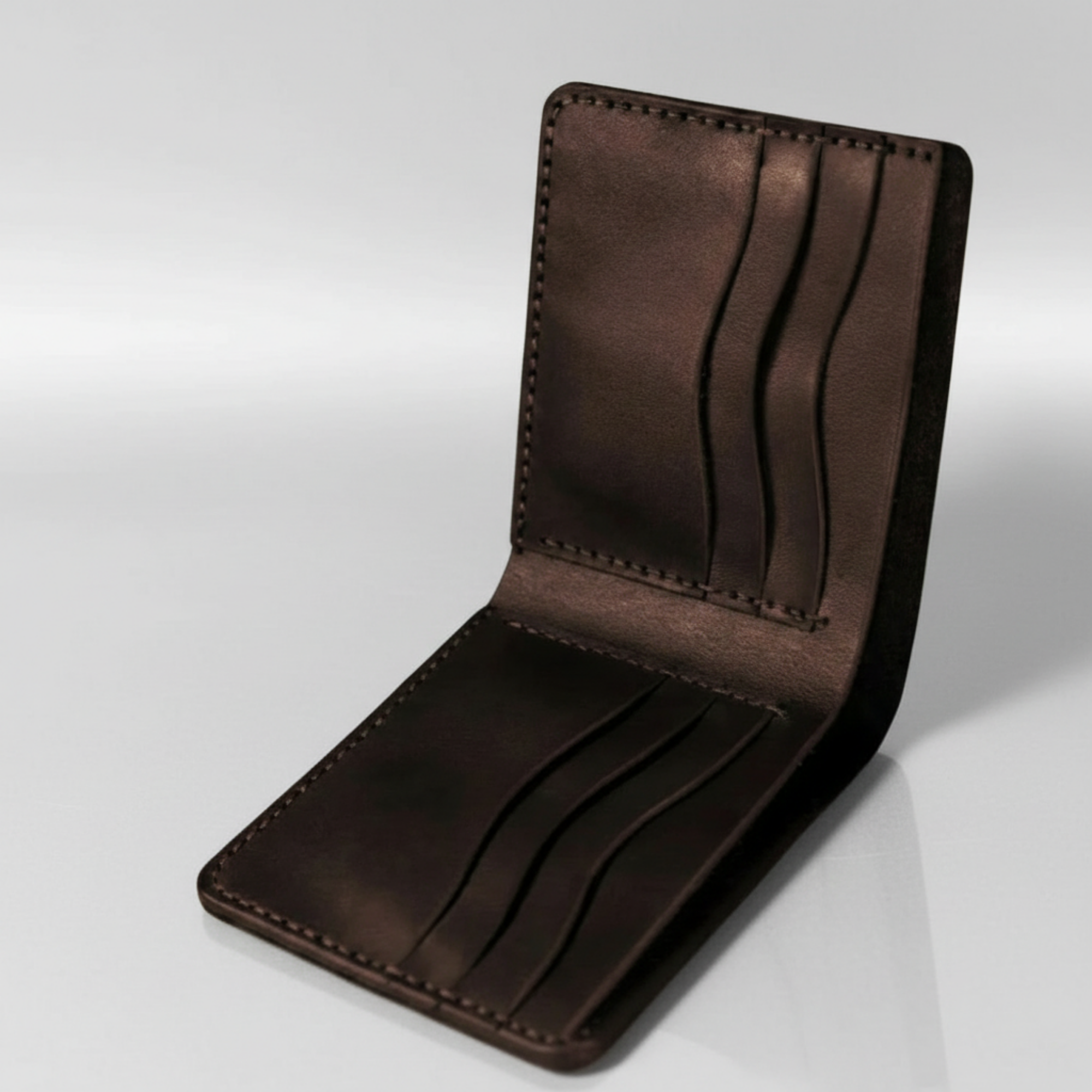 GENTLEMAN İtalyan Mikrofiber Dikiş Premium Hakiki Deri Cüzdan