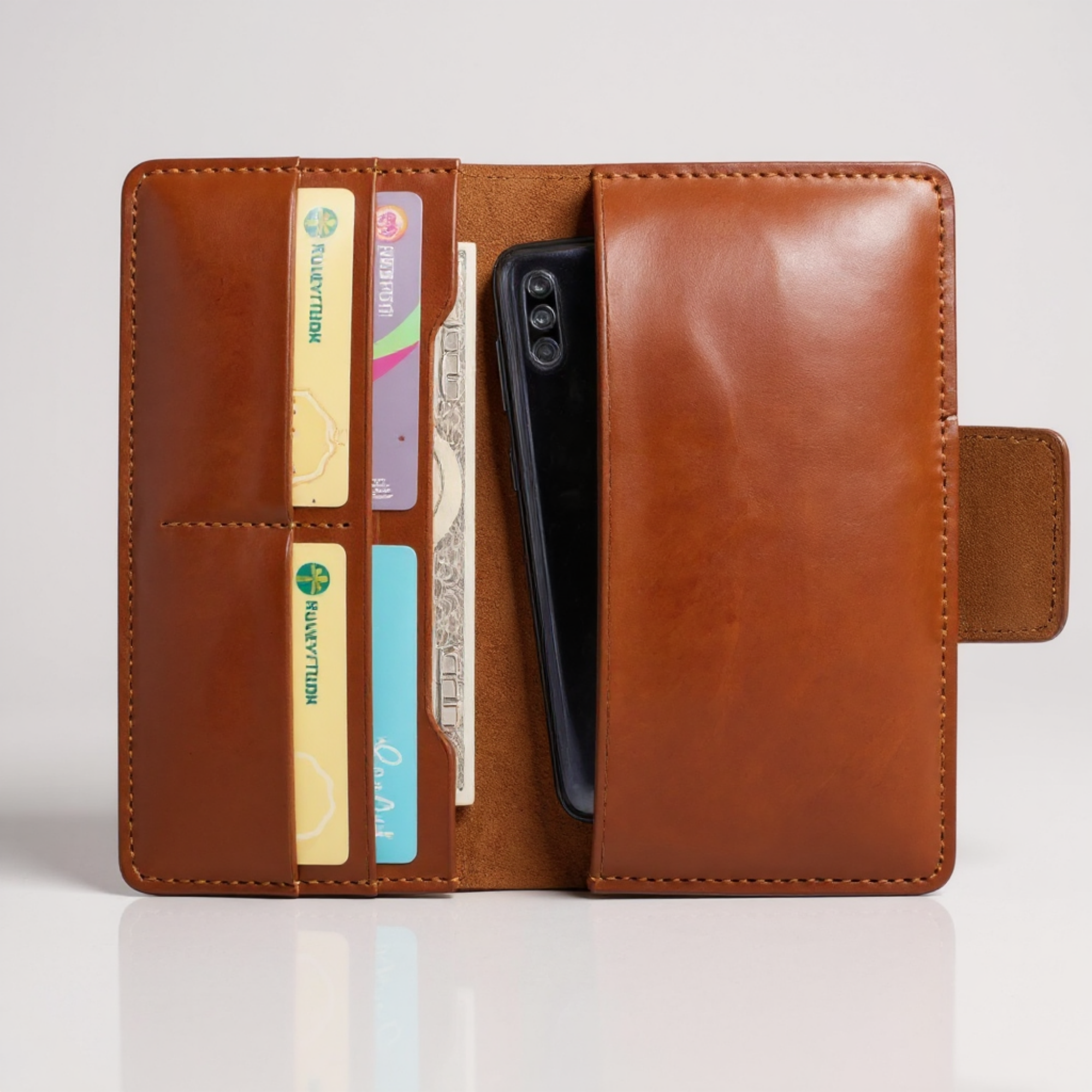 PORTFÖY İtalyan Mikrofiber Dikiş Premium Hakiki Deri Cüzdan