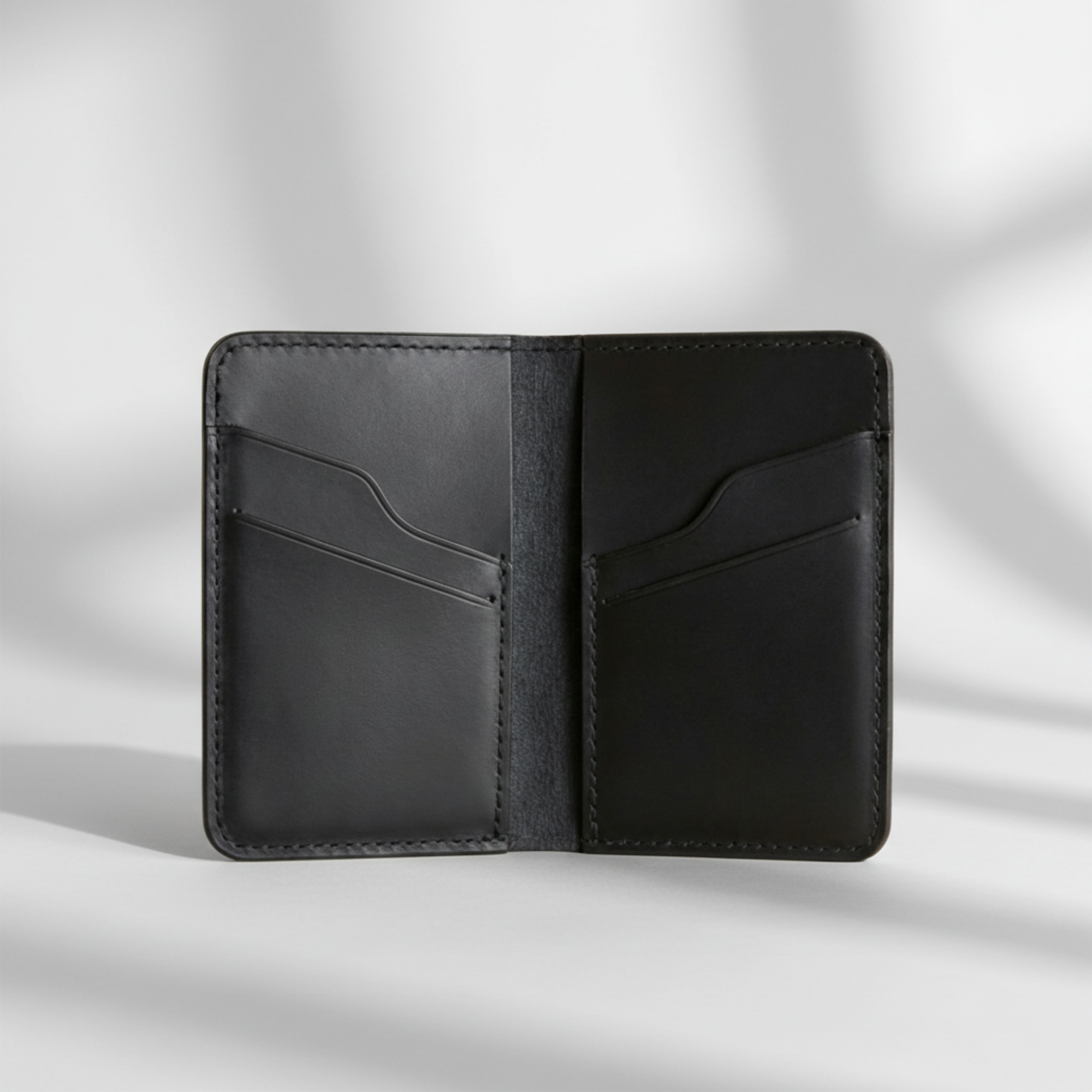 PLM İtalyan Mikrofiber Dikiş Premium Hakiki Deri Kartlık