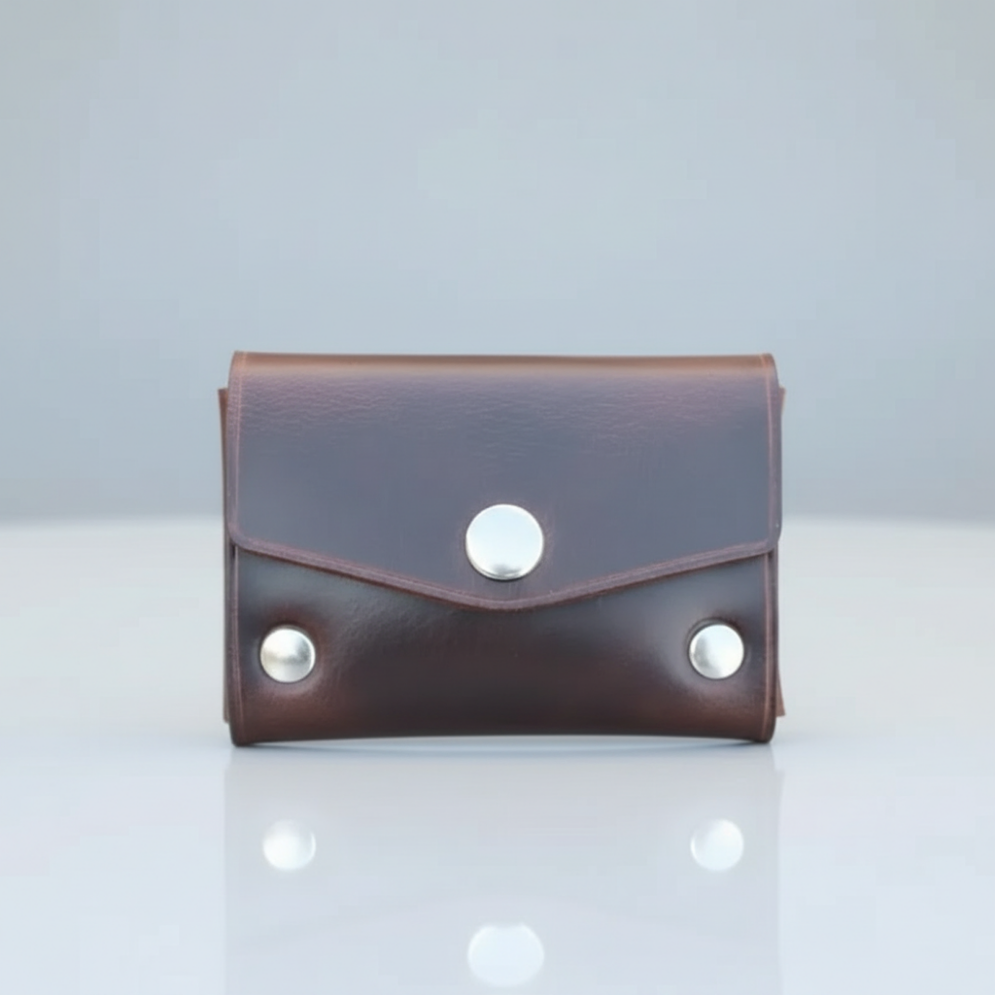 OLMECA Dikişsiz Premium Hakiki Deri Kartlık