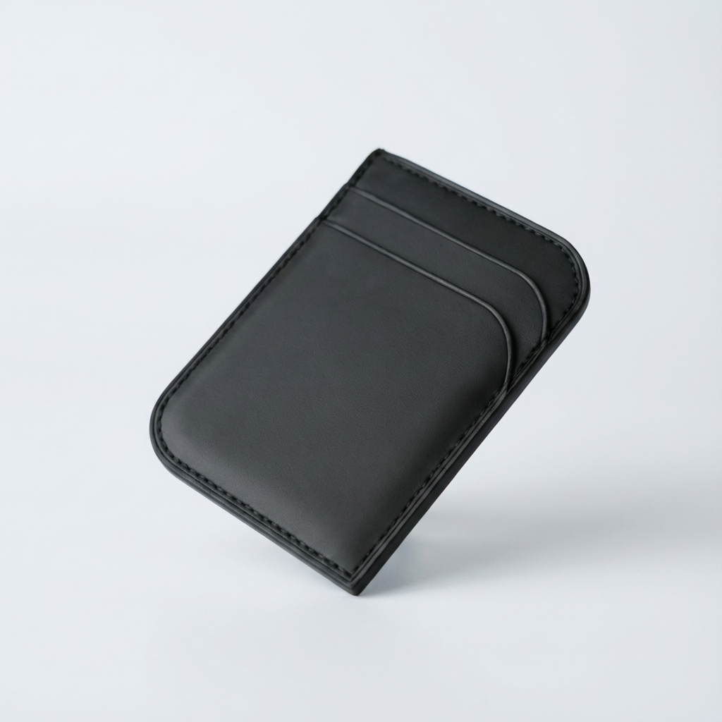 ALDER İtalyan Mikrofiber Dikiş Premium Hakiki Deri Dikey Kartlık