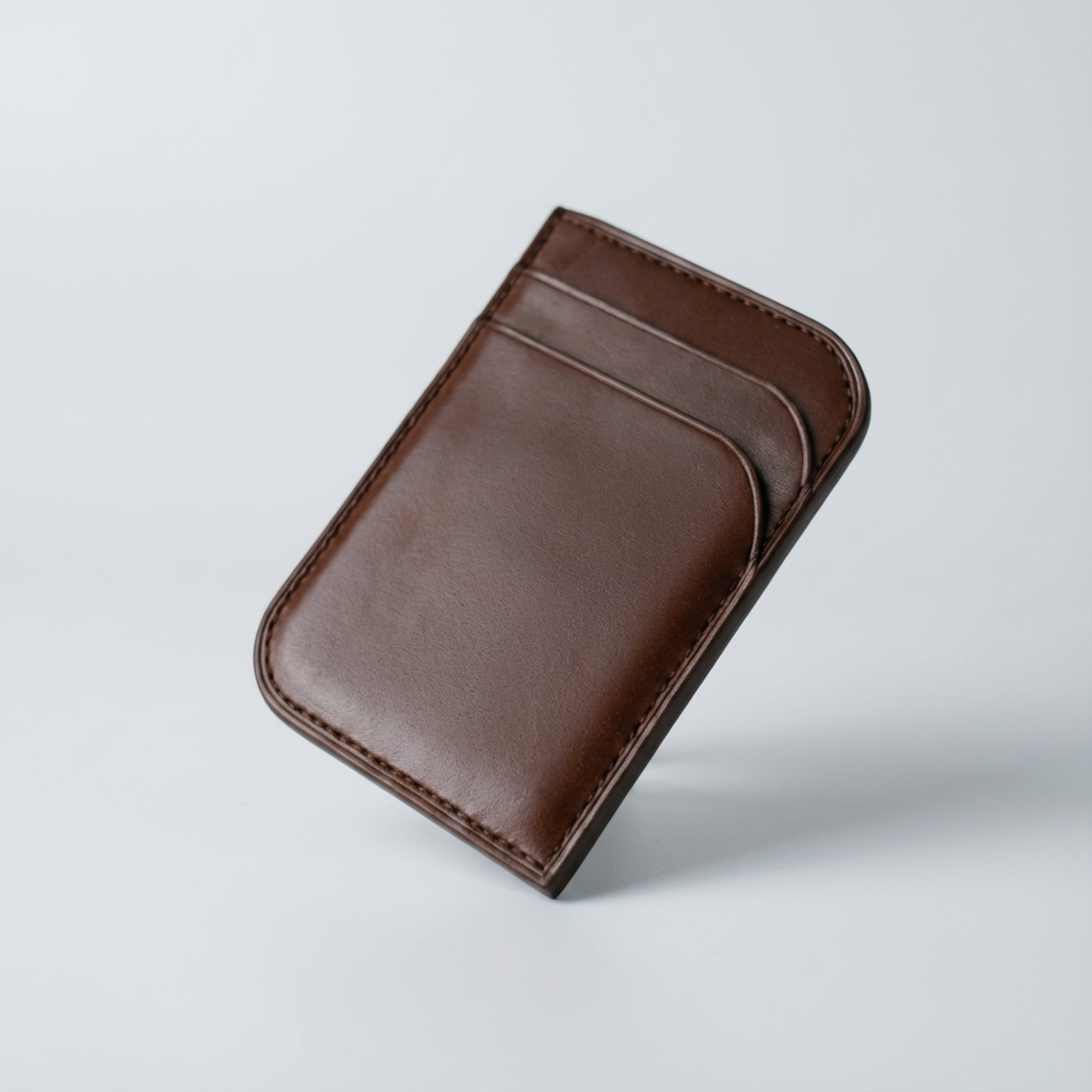 ALDER İtalyan Mikrofiber Dikiş Premium Hakiki Deri Dikey Kartlık