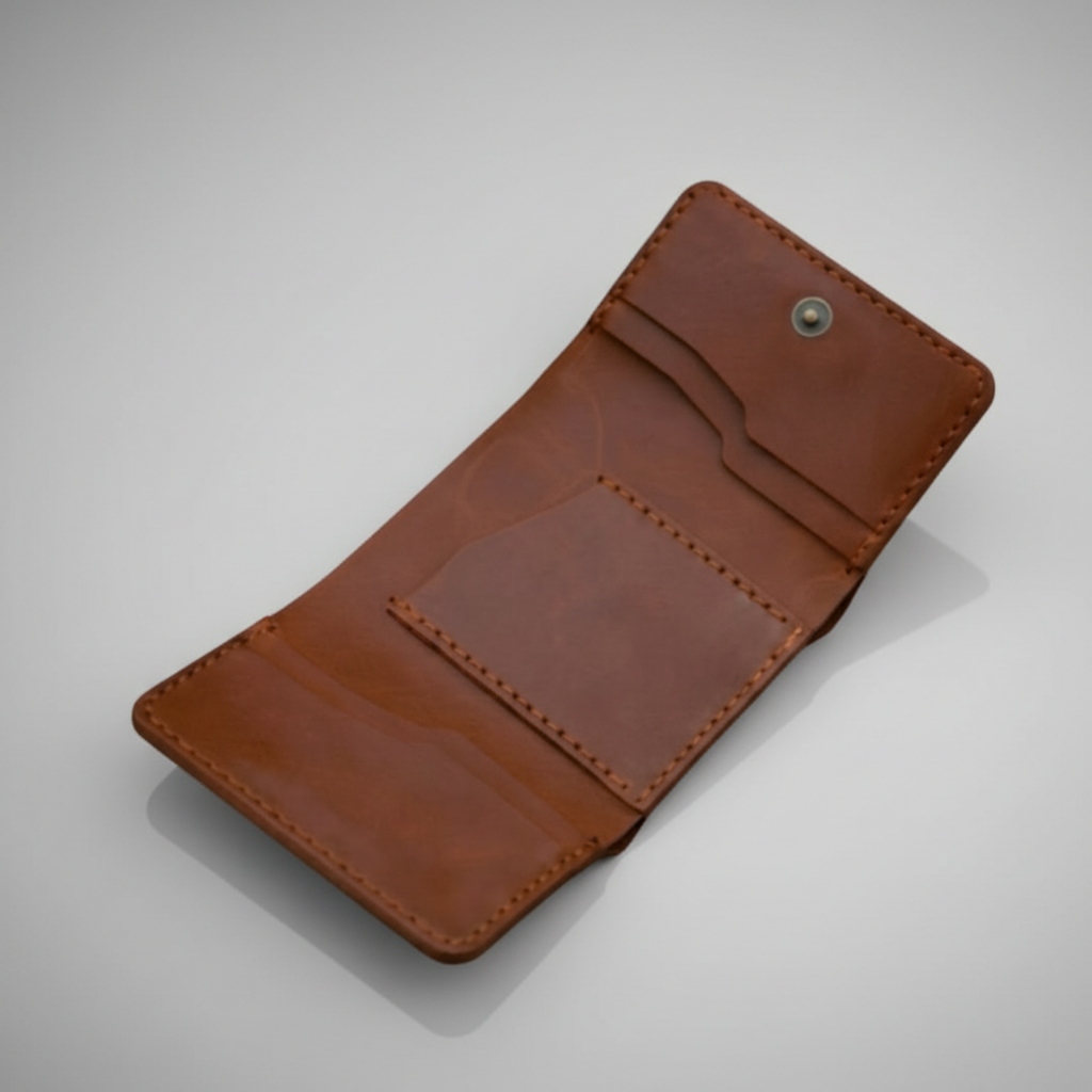 3FOLD İtalyan Mikrofiber Dikiş Premium Hakiki Deri Cüzdan