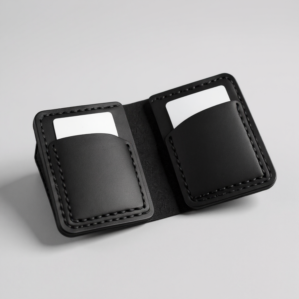 SAM İtalyan Mikrofiber Dikiş Premium Hakiki Deri Yatay Kartlık