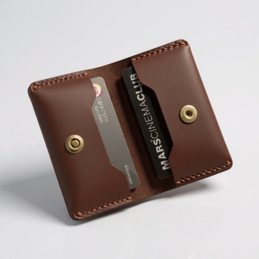 XFOLD İtalyan Mikrofiber Dikiş Premium Hakiki Deri Yatay Kartlık