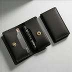 XFOLD İtalyan Mikrofiber Dikiş Premium Hakiki Deri Yatay Kartlık