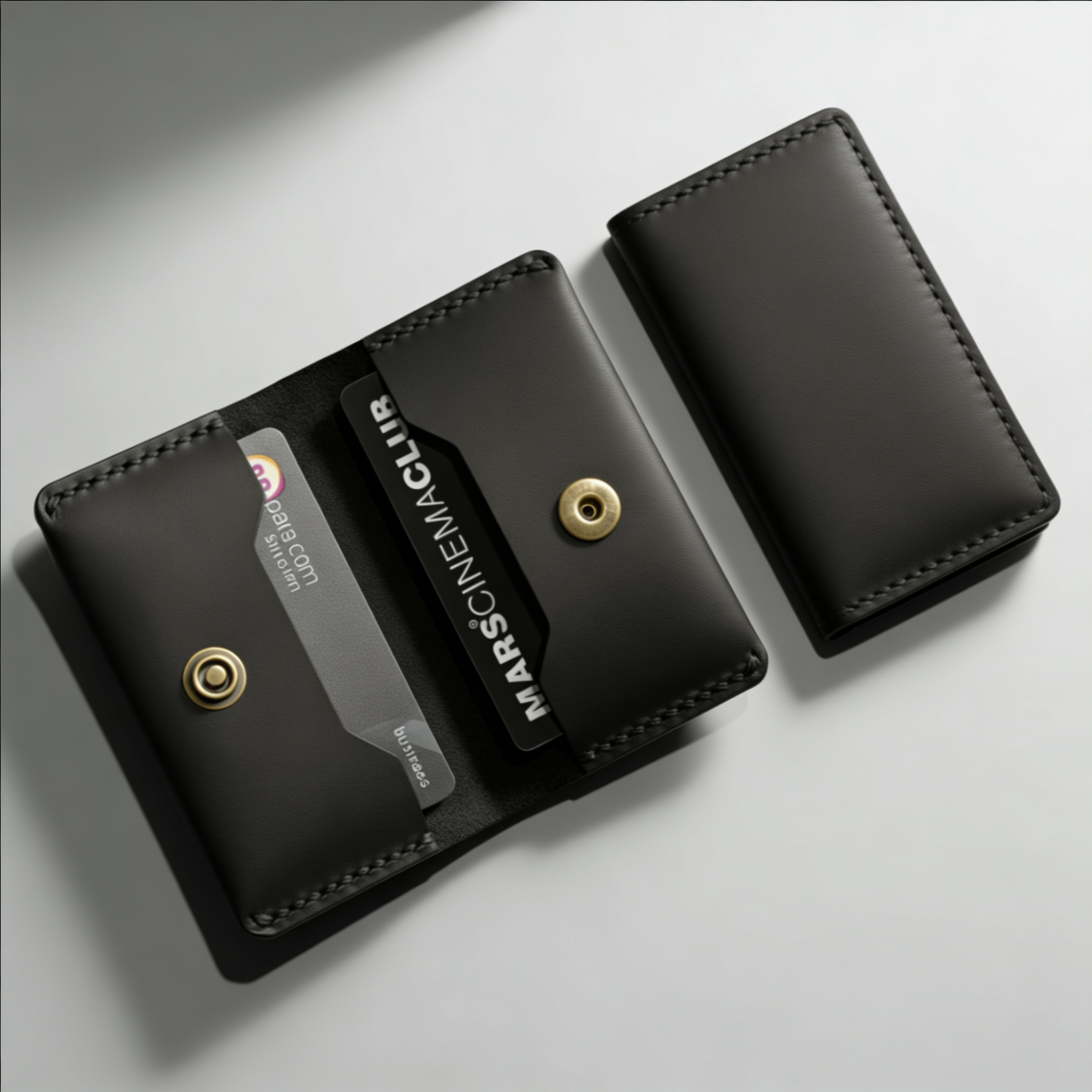 XFOLD İtalyan Mikrofiber Dikiş Premium Hakiki Deri Yatay Kartlık