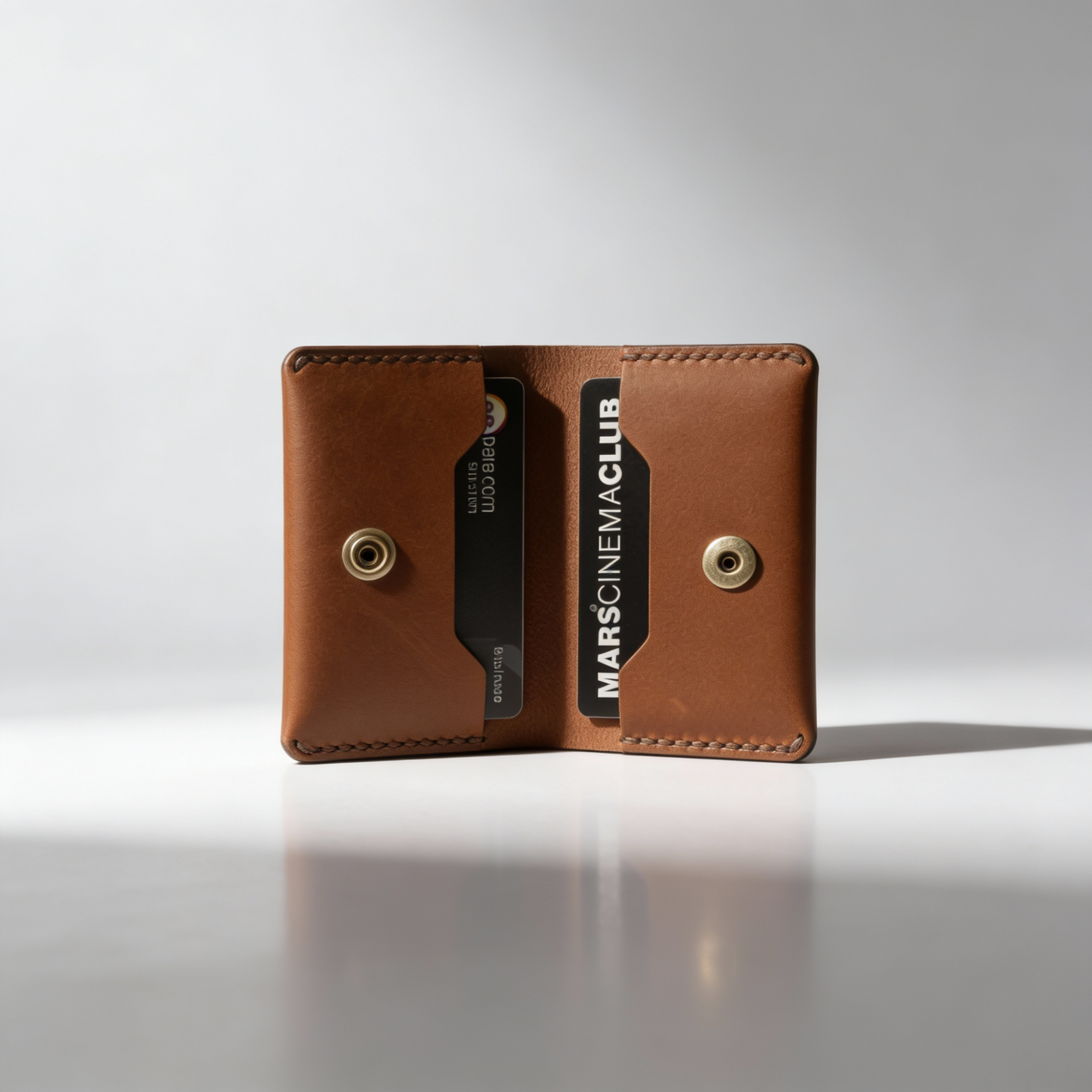 XFOLD İtalyan Mikrofiber Dikiş Premium Hakiki Deri Yatay Kartlık